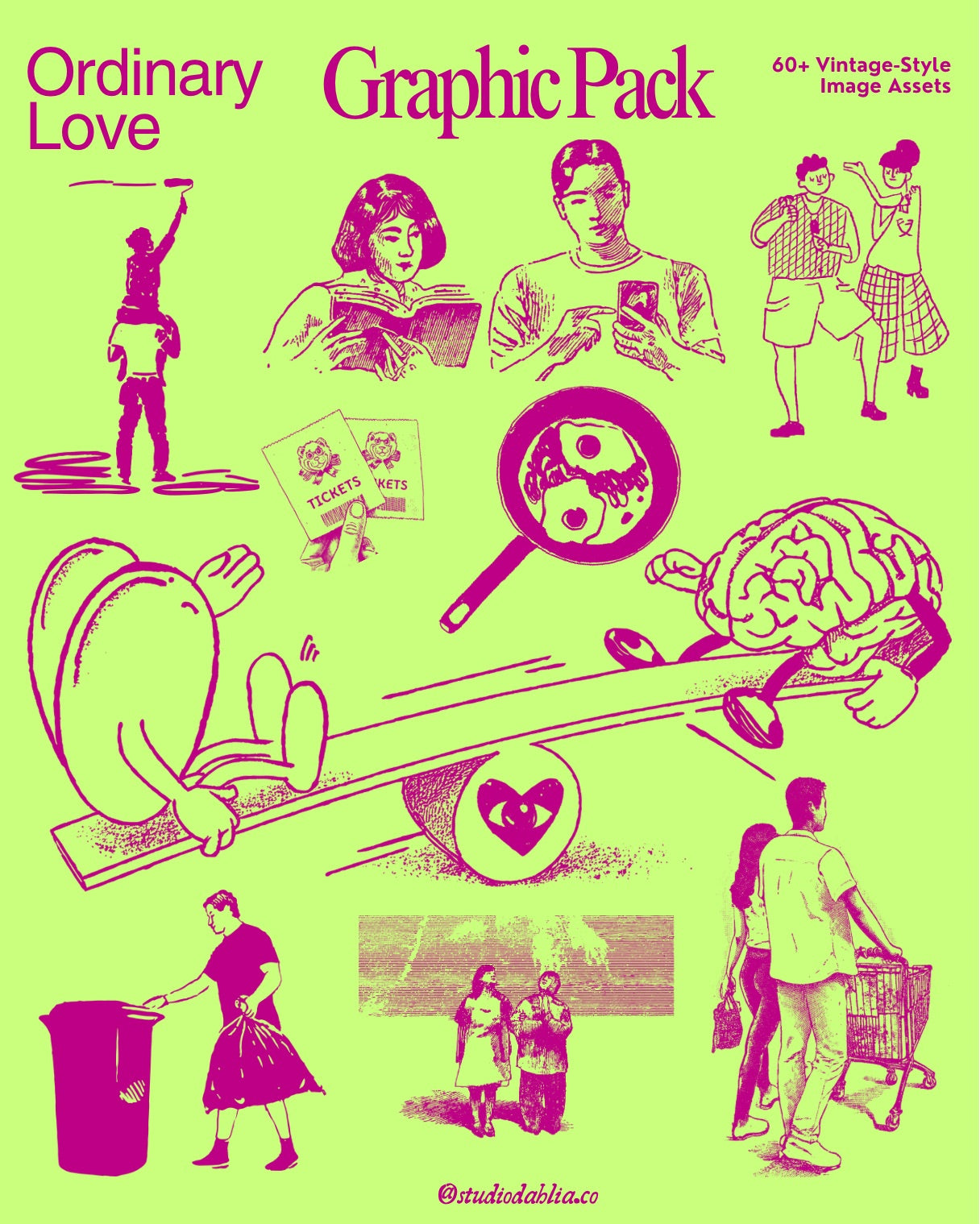 Ordinary Love Graphic Pack