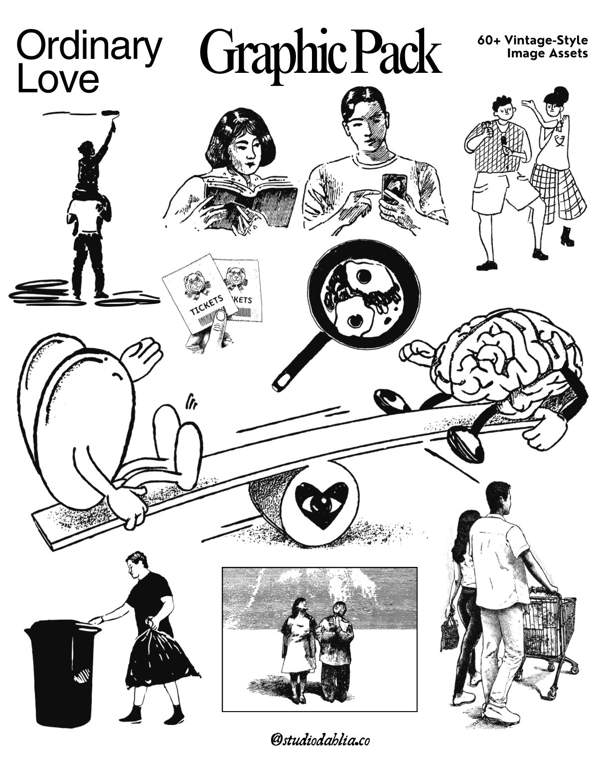 Ordinary Love Graphic Pack